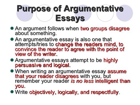 What Is the Main Purpose of an Argumentative Essay: A Diverse Viewpoint Analysis